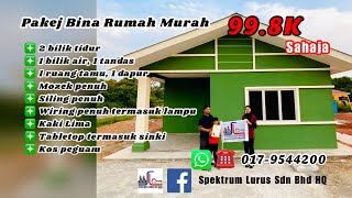 Pakej Bina Rumah Murah 998K [upl. by Ames]