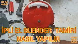 ipli El blender tamiri nasıl yapılırEl blenderiEl RondosuMutfak aletleriSebze doğrayıcıBlender [upl. by Francoise]