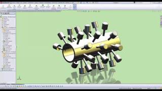 Solidworks Tips Ensamblaje Matriz de componente conducida por operacion [upl. by Novart]