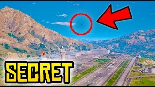 GTA 5 EASTER EGG  SECRET AIRCRAFT CRASH IN GTA 5 Location [upl. by Kcirderfla789]