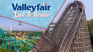 Valleyfair Tour amp Review  Beautiful Theme Park with Classic Rides Located Near Minneapolis [upl. by Tabby561]