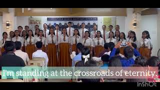 Standing At The Crossroads  Christian Bible Baptist Church Candelaria Choir [upl. by Worrad206]