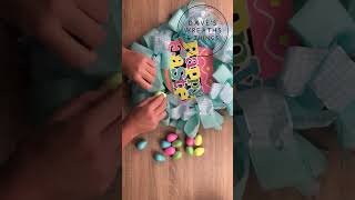 Wreathster Week Episode 2  Easter Ribbon Bow Wreath  Shorts  Wreath DIY [upl. by Enyawad]