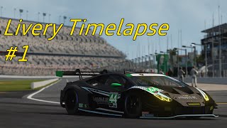 Assetto Corsa  Livery Timelapse 1  44 Magnus Racing IMSA 2019 [upl. by Norrat]