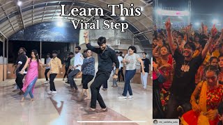 Learn This Viral Step ♥️  Timli  ShivShaktiGarbaClass shorts viralshorts garba navratri [upl. by Norman]