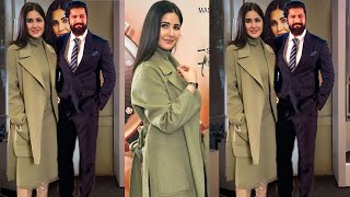 PREGNANT Katrina Kaif look stunning with Husband Vicky Kaushal at Rado Store Switzerland [upl. by Xela]