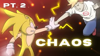 Fleetway Sonic vs Super BF amp Demon GF “CHAOS” Pt 2  FNF Animation [upl. by Leitao]