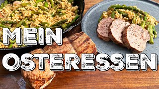 KALBSRÜCKEN MIT SPARGELRISOTTO [upl. by Ahtnama]