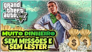 COMO FICAR MUITO RICO NO GTA 5 OFFLINE [upl. by Asserrac]