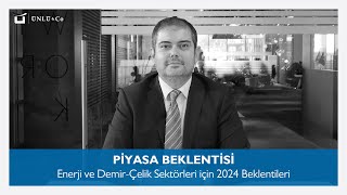 ENERJİ VE DEMİRÇELİK SEKTÖRLERİ İÇİN 2024 BEKLENTİLERİ [upl. by Gladis]