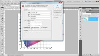 Color Settings in Photoshop CS5 [upl. by Kcirdehs]