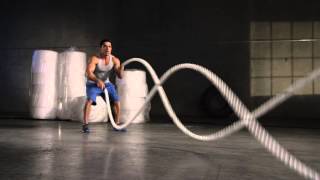 How to perform BATTLE ROPES  HOIST Fitness MotionCage Exercise [upl. by Leizo142]