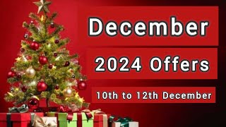 Oriflame December 2024 offer 10th to 12th December 2024 [upl. by Lait]