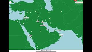 WR Seterra Mobile App  The Middle East Cities in 028 [upl. by Berard]