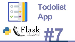 LẬP TRÌNH TODOLIST APP  FLASK 7 LOGOUT VÀ LƯU SESSION USER [upl. by Nirret]