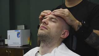 East London Barber  No Talking Head Massage  Background Music ASMR [upl. by Malcah962]