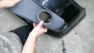 VW Caddy Life How to Remove Front Fog Light [upl. by Eldora]