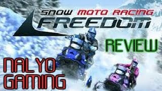 Snow Moto Racing Freedom PS4 Gameplay Preview amp Review [upl. by Akina]