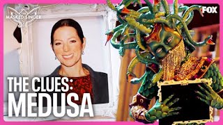 The Clues Medusa  Season 9 Ep 13  The Masked Singer [upl. by Ynatil701]