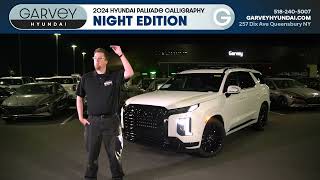 2024 Hyundai Palisade Calligraphy Night Edition at Garvey Hyundai [upl. by Adnim256]