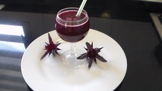 recette de jus de bissap ou groseille pays jus frais fait maison [upl. by Ahsenit]