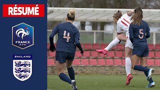 U20 Féminine le résumé dAngleterreFrance 10 et 20 I FFF 20192020 [upl. by Razaile743]