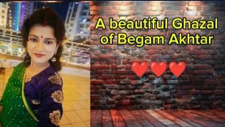 Woh Jo Humme Tumme Qarar Tha  ghazal Begam Akhtar [upl. by Lered]