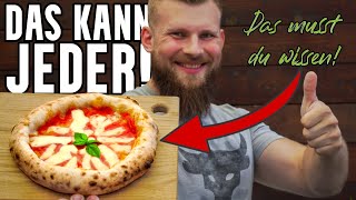 Das perfekte Pizza Rezept Neapolitanische Pizza im Gasgrill selber machen [upl. by Messing]