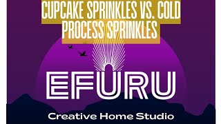 Cupcake Sprinkles vs Cold Process Soap Sprinkles [upl. by Stelle]