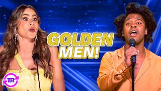 BEST GOLDEN BUZZER Male Singers on AGT and BGT [upl. by Marya]