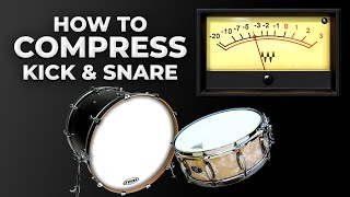 Magic Compressor Settings for KICK amp SNARE [upl. by Valdas]