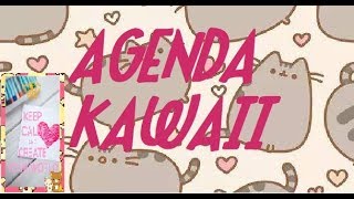 COMO CREAR UNA AGENDA EN WORD KAWAII [upl. by Mortie582]