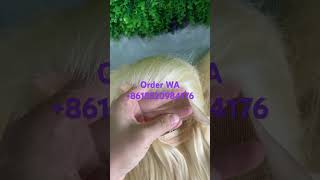 Raw 40” Hd lace blonde wig 613  For the celebrities and hair mower who are picky in the hair [upl. by Grimes32]