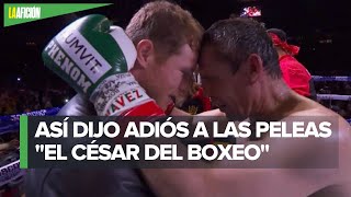 JC Chávez se despide del Boxeo tras pelea de exhibición con Camacho Jr [upl. by Oirramaj]