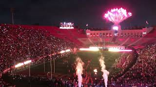 USC Trojans fireworks football entrance [upl. by Laniger]