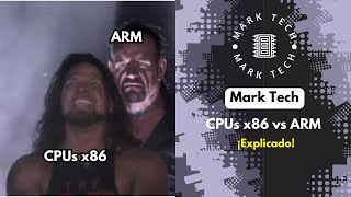 Procesadores x86 vs ARM ¿Qué son Explicado en 3 minutos [upl. by Wiltsey]