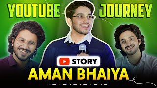 Aman Dhattarwal YouTube Journey  ft AmanDhattarwal [upl. by Albright]