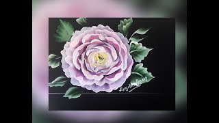 Peony Painting using Acrylic [upl. by Aretha432]