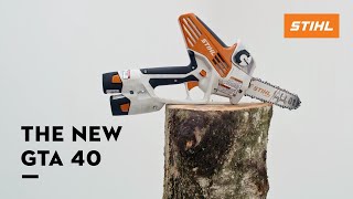 STIHL GTA 40 accu snoeizaag [upl. by Dawaj]