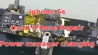 iphone 5s Power ic Repair [upl. by Betteann]