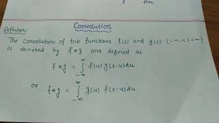 Convolution TheoremFourier transform [upl. by Vallery]