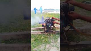 How To Start Old Diesel Engine With Tow power full Man [upl. by Carolynn]