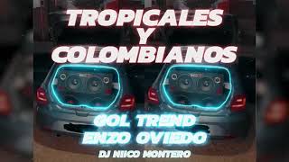 TROPICALES Y COLOMBIANOS PARA MOLESTOS  Gol Trend Enzo Oviedo Dj Niico® Línea 50 [upl. by Ienttirb361]