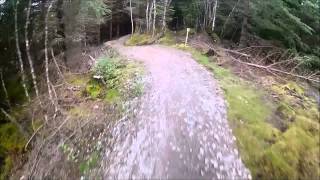 Nevis Range Blue Trail Downhill Section [upl. by Notwen]