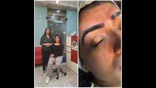 Eyebrows microblading [upl. by Croner]