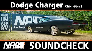 NAP Klappenauspuff ▶ Dodge Charger 2 Gen  Soundcheck [upl. by Rowena]