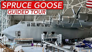 Detailed tour through the Spruce Goose  the Hughes H4 Hercules [upl. by Mitzie]