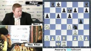 Hou Yifan Vs Judit Polgar Gibraltar Chess Festival  Round 7 [upl. by Sochor]