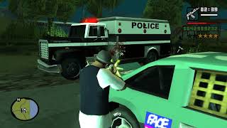 GTA San Andreas Mike Torenos Ranch Shootout  Six Star Wanted Level Escaped [upl. by Howie]