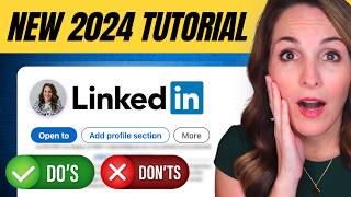 HOW TO GET STARTED ON LINKEDIN IN 2024  9 BEGINNER STEPS REVEALED [upl. by Carola]